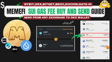 MemeFi SUI Gas Fee Guide – Buy & Send to OKX Wallet Made Easy!