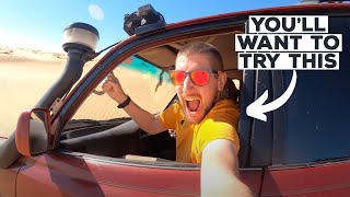 ADRENALINE RUSH 4x4 Jeep Ride in Tunisia (camping in the Sahara Desert)