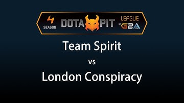Team Spirit vs London Conspiracy Game 1 - Dota Pit 4 G2A - @TobiWanDOTA @MotPax