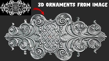How to create 3D Ornaments or Patterns in Blender quickly | Blender Beginners tutorial