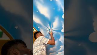 Stunning Bedroom Ceiling Painting Design 🏡#highlights