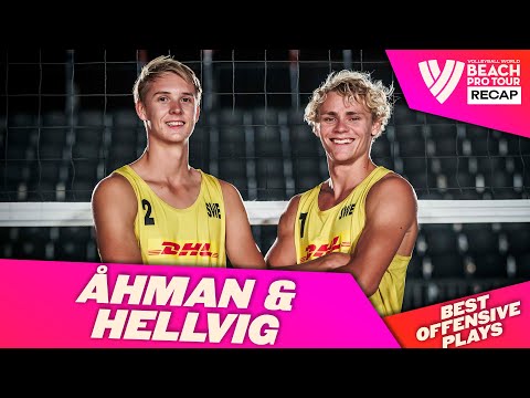 🇸🇪 Swedish Jump Setting at its Finest | Åhman & Hellvig's Top Offensive Plays of 2022