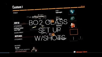 BO2 Class Setup w/Shots!