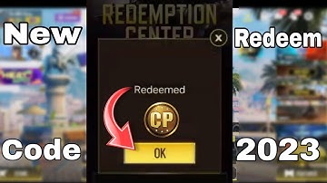 *NEW* Global Version New CP Redeem Code in Call Of Duty Mobile 2023 | New CP Redeem Code In CODM