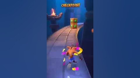 Crash Bandicoot On the Run! - Temple Ruins Collection Runs