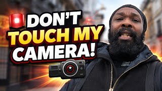 Camera Grabbed During Public Filming — Heated Street Confrontation Goes Viral! ⚖️ | Law Heat Network