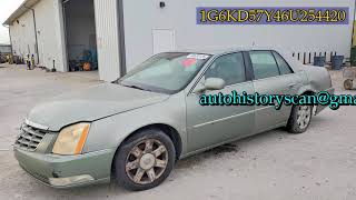 1G6KD57Y46U254420 Cadillac Dts 2006
