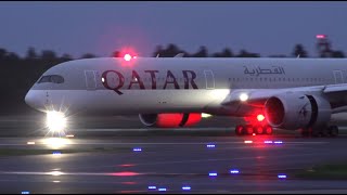 Qatar Airways Airbus A350-1000 A7-ANH Landing at NRT 34R