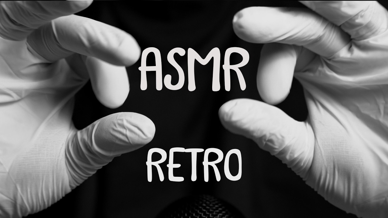 ASMR | Retro Latex Gloves Sounds for Sleep | No Talking