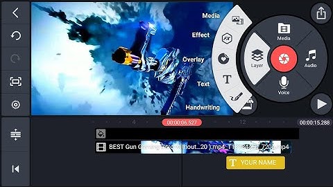 Gaming Gun Intro Reveal In Kinemaster||Technical Learner Pro