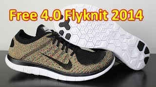 nike free flyknit 4.0 multicolor