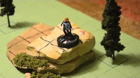 3D Heroclix Map