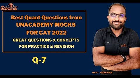 Advance Level Questions for CAT 2022  - 7 I 70 days to CAT 2022 I Quantitative Aptitude Preparation