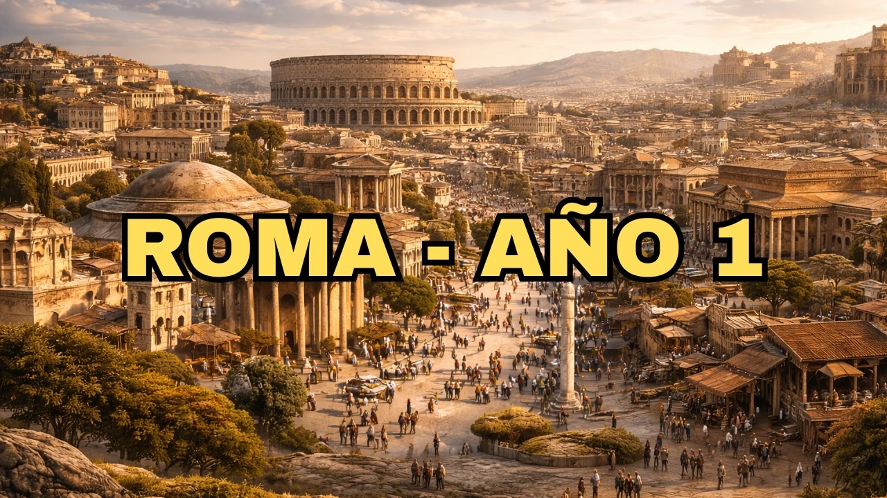 ASÍ ERA LA VIDA EN ROMA EN TIEMPOS DE JESÚS | AÑO 1 D.C. | EL IMPERIO QUE GOBERNABA EL MUNDO