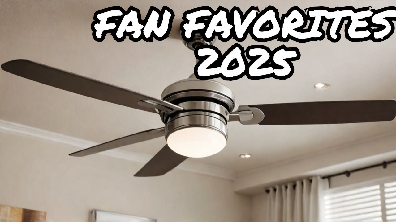 Best Ceiling Fans for 2025 – High Speed, Low Noise & Smart Features!
