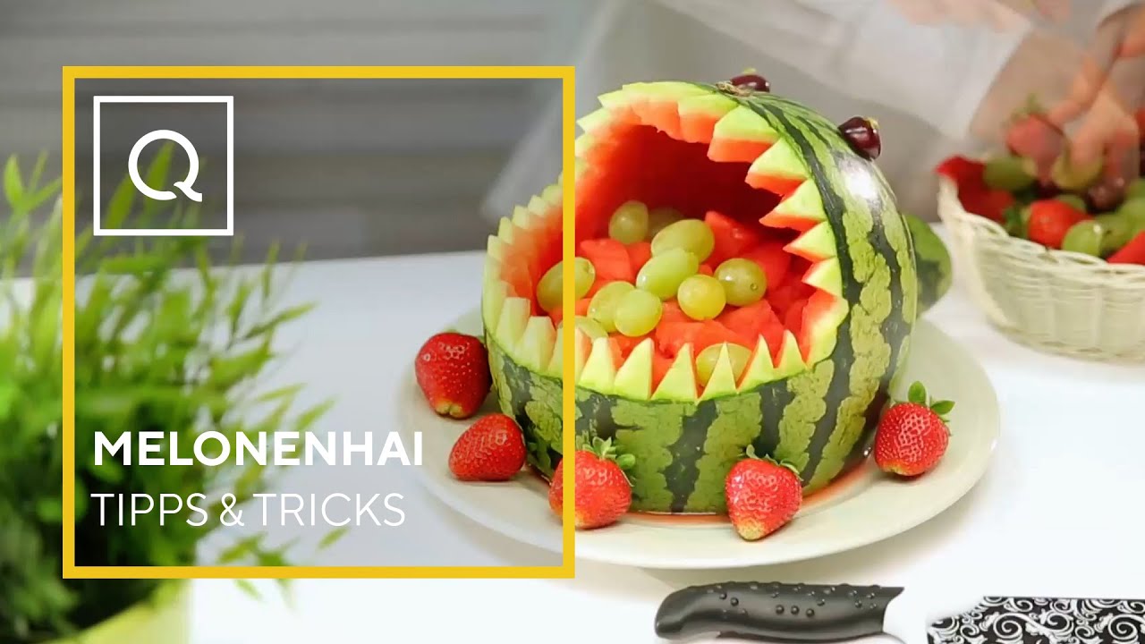 Melonenhai schnitzen | Tipps &amp; Tricks | QVC - YouTube