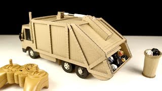 Как сделать мусоровозы - удивительные игрушки для грузовиков.