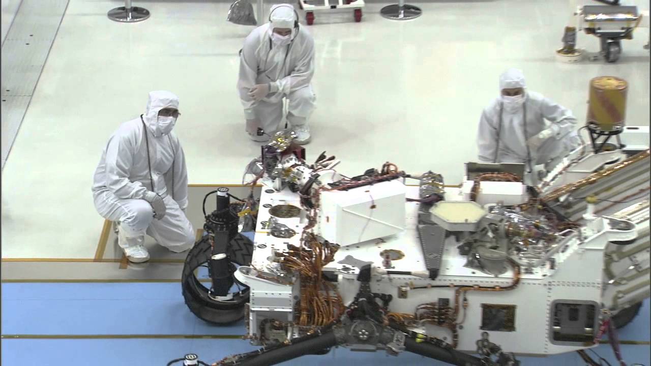 First Test Drive for Next Mars Rover