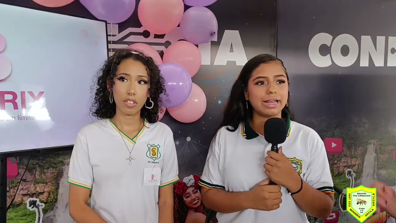 🎤 ¡LO DIJERON TODO! Tv Monse entrevista a las chicas de la IE Santafé en Ruta Conecta 🚀