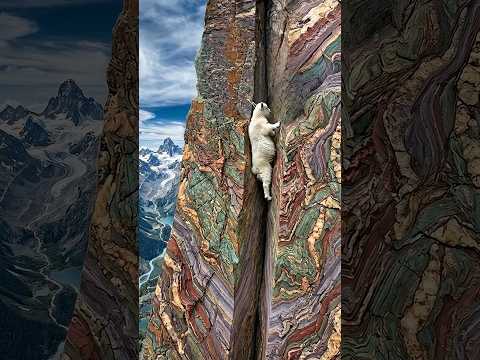 Goats mountains life EpsCl01 #shortvideo #wildlife #goatclimbing #animals #nature