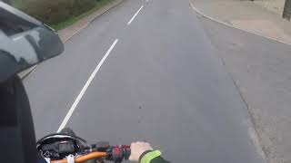 Wr150X And Idiot Car Driver