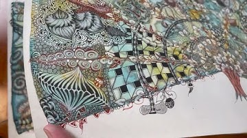 Zentangle Project Pack No. 19 - The 12 Days of Zentangle 2022 - Wrap Up