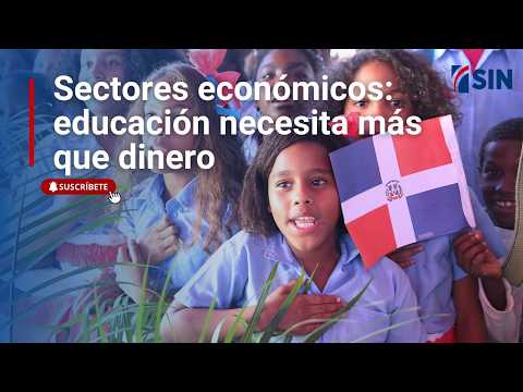 Economic sectors: education didn't just need money