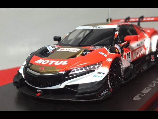 EBBRO 1/43 MOTUL MUGEN NSX-GT SUPER GT GT500 2018 No.16