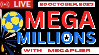 Mega Millions Lottery Oct 20 2023 - Today Live Drawings Results - Tonight Winning Numbers