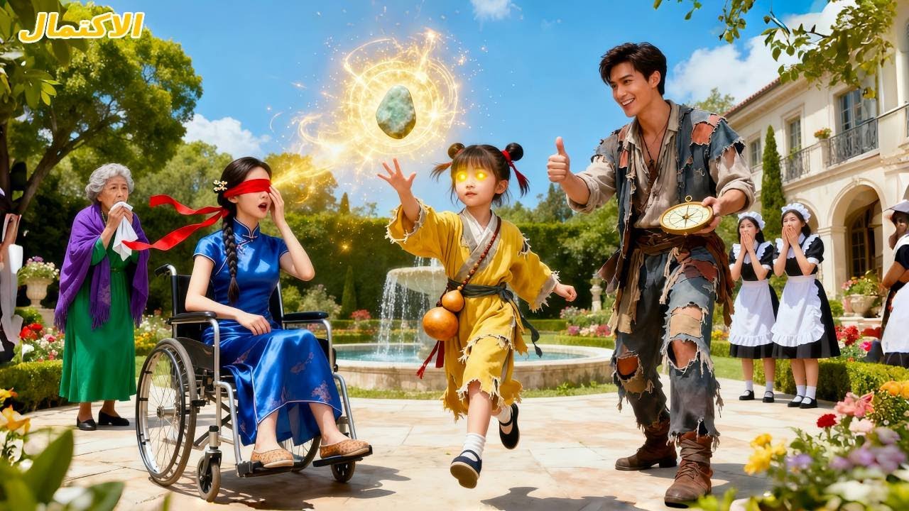 تبنّت الـCEO العمياء فتاة متسوّلة، ولم تتوقّع أن تشفي عينيها بحجرٍ سحري مذهل! انقلبت حياتها تمامًا!