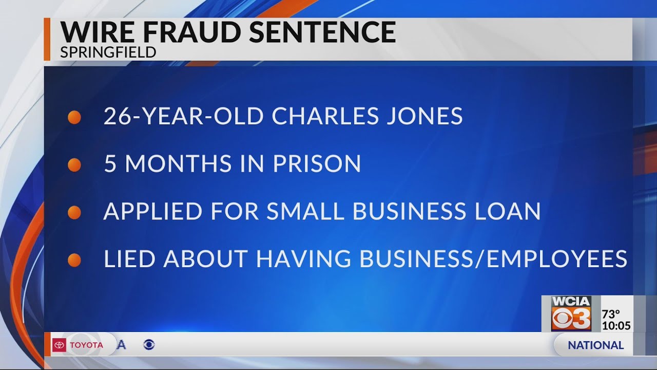 Springfield man sentenced for COVID related wire fraud - YouTube