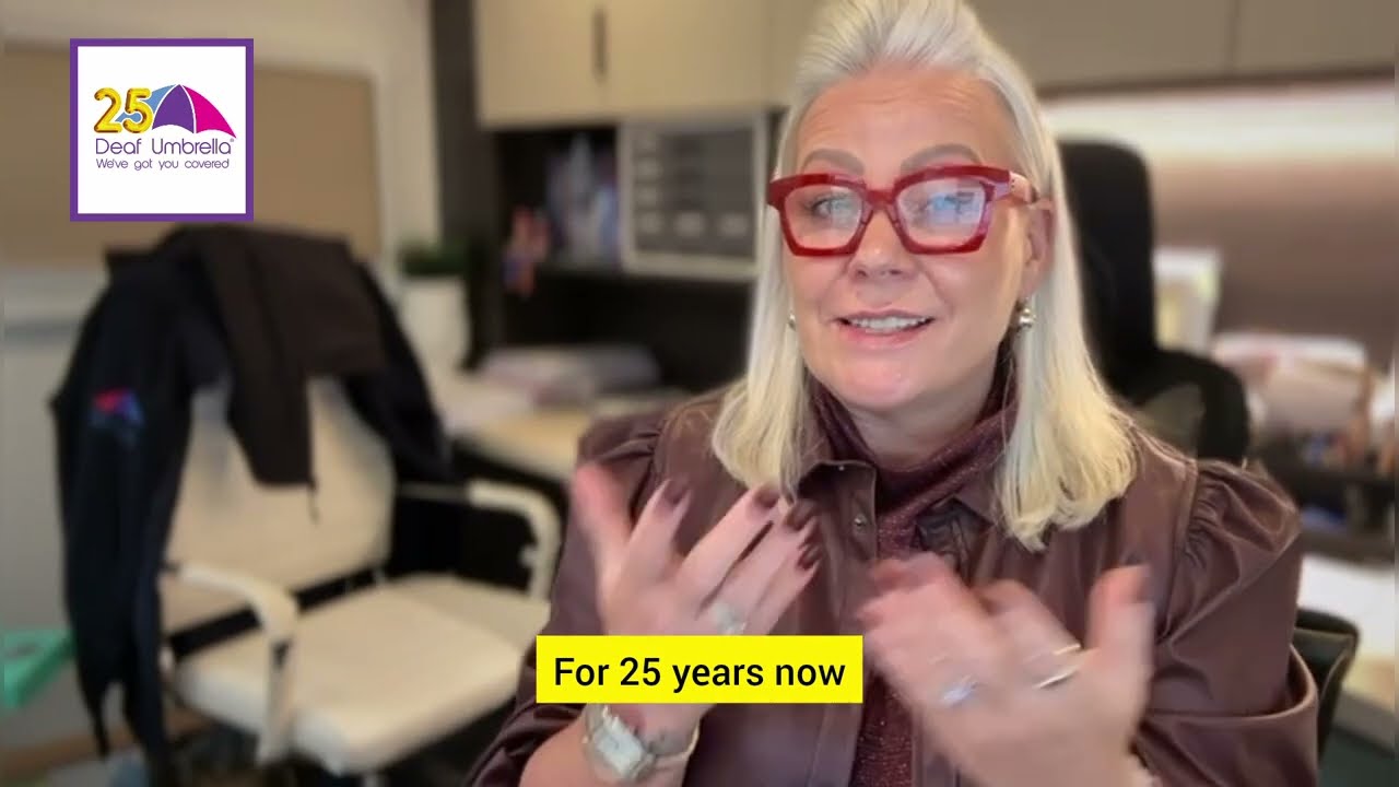 Real help. Real people. Real access. Access to Work and Deaf Umbrella