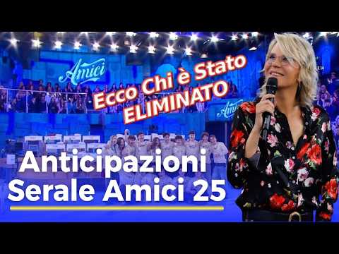 Video Amici 25, Ecco le Anticipazioni della prima puntata del serale 21 Marzo, Ecco Chi è stato eliminato