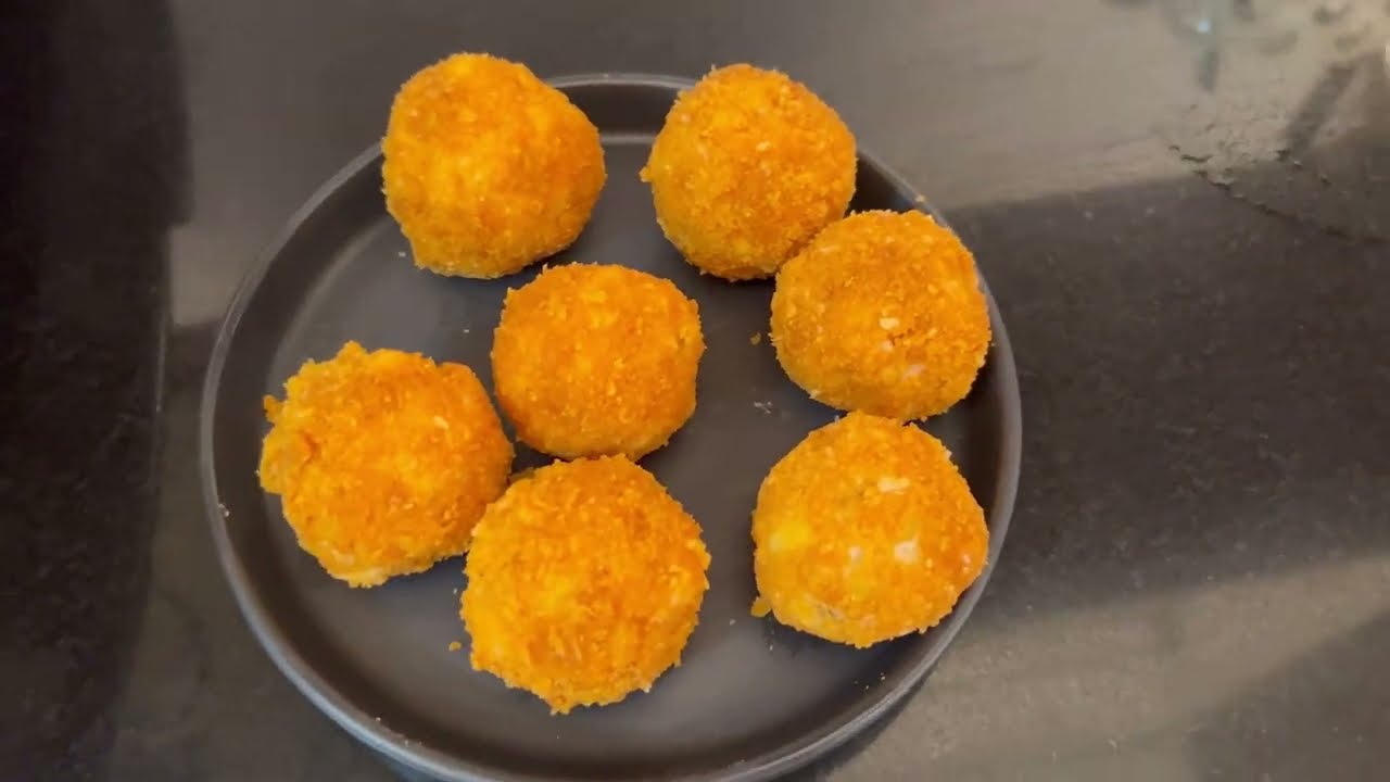 Cheese Burst Kurkure Corn Balls 5 minute recipes! YouTube
