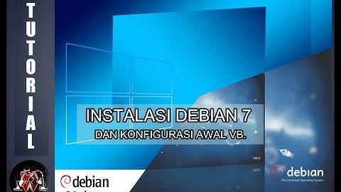 1#Instalasi Debian 7 Dan Kongfigurasi Awal Virtualbox