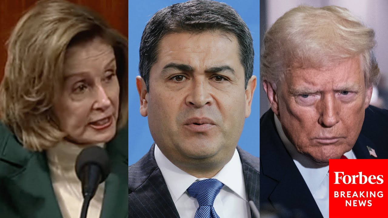 BREAKING: Nancy Pelosi Blasts Trump Over 'Outrageous And Shameful Pardon Of Juan Orlando Hernández'