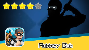 Robbery Bob HIGH RISE Level 09 Walkthrough Ninja Suit Recommend index four stars