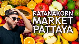 Найдешевший ринок фруктів в Паттайї - &quot;Ratanakorn market&quot;