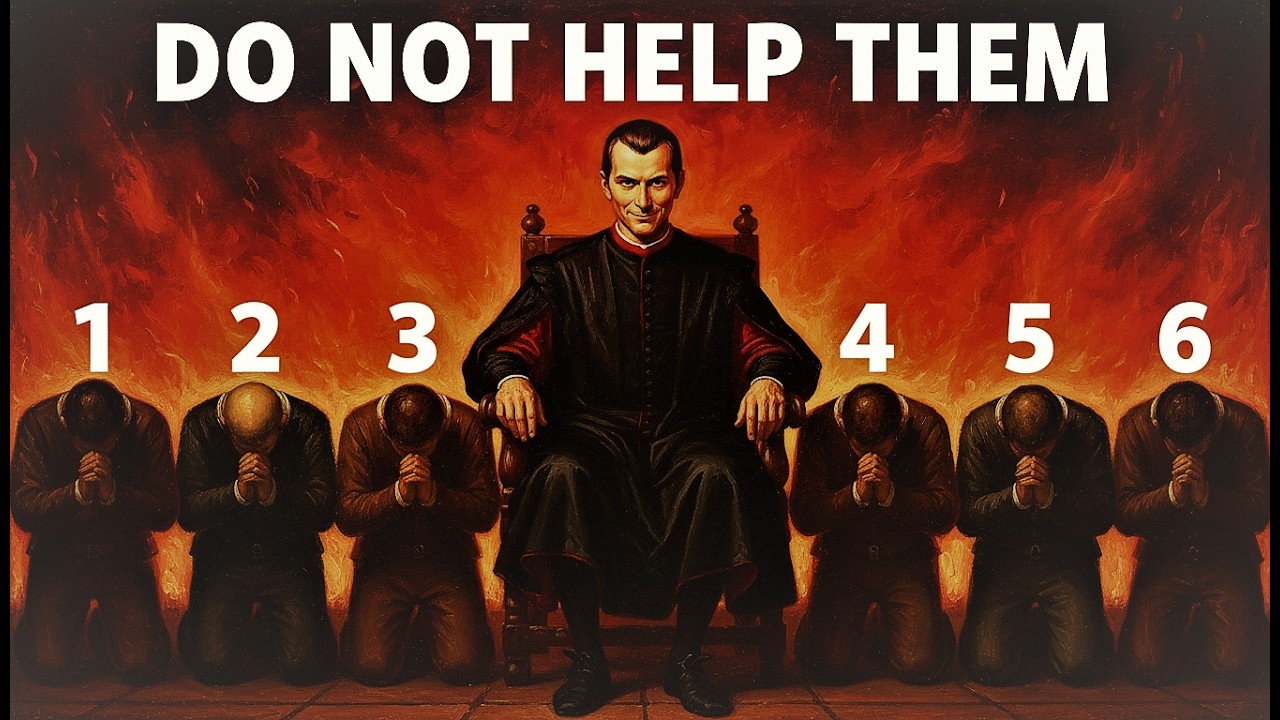 Never Save These 6 Types of People – Machiavelli's Ruthless Lesson