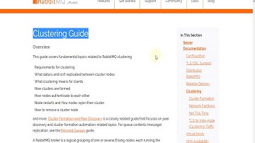 RabbitMQ Clustering steps