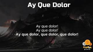 LA DERECHA   AY QUE DOLOR Karaoke