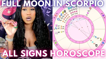 🌝Full Moon in Scorpio - ALL SIGNS Horoscopes! LETS GET DEEP