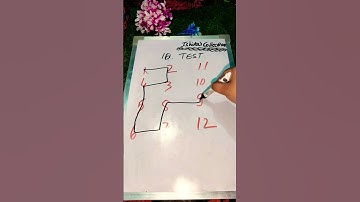 Draw a Checkered Path With Numbers #shorts #art #drawingtutorials #viral