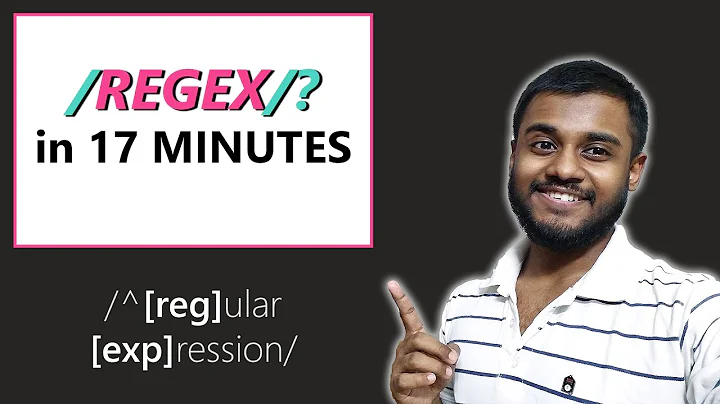 Learn Regular Expressions (Regex) in 17 minutes