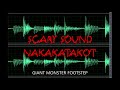Scary Sound Giant Monster Footstep Scary Sound Giant Monster Footstep