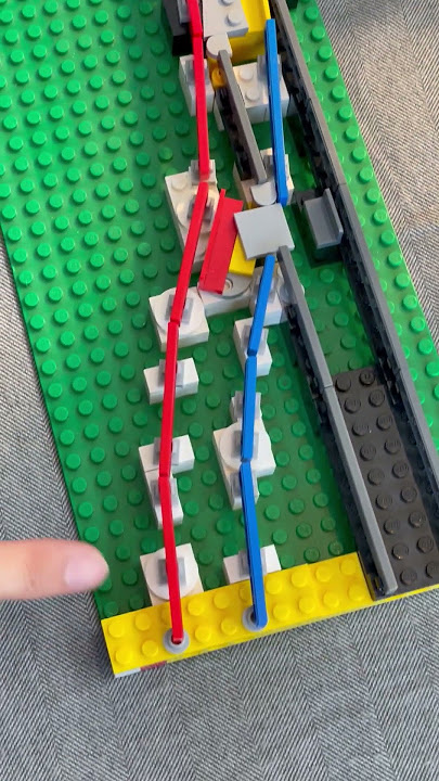 How to Build Custom LEGO Narrow Gauge Switches