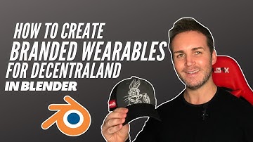 How to create branded wearables for decentraland in blender