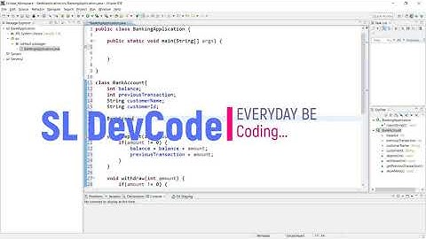 Java Tutorials & Projects 03 - How to Create a Banking Application Project Using Java | Source Code