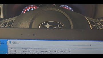 Steering angle CANBUS hacking on Subaru Forester