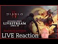 Geheime Ankündigung im großen Entwickler Update Livestream | DIABLO 4 Live Reaction